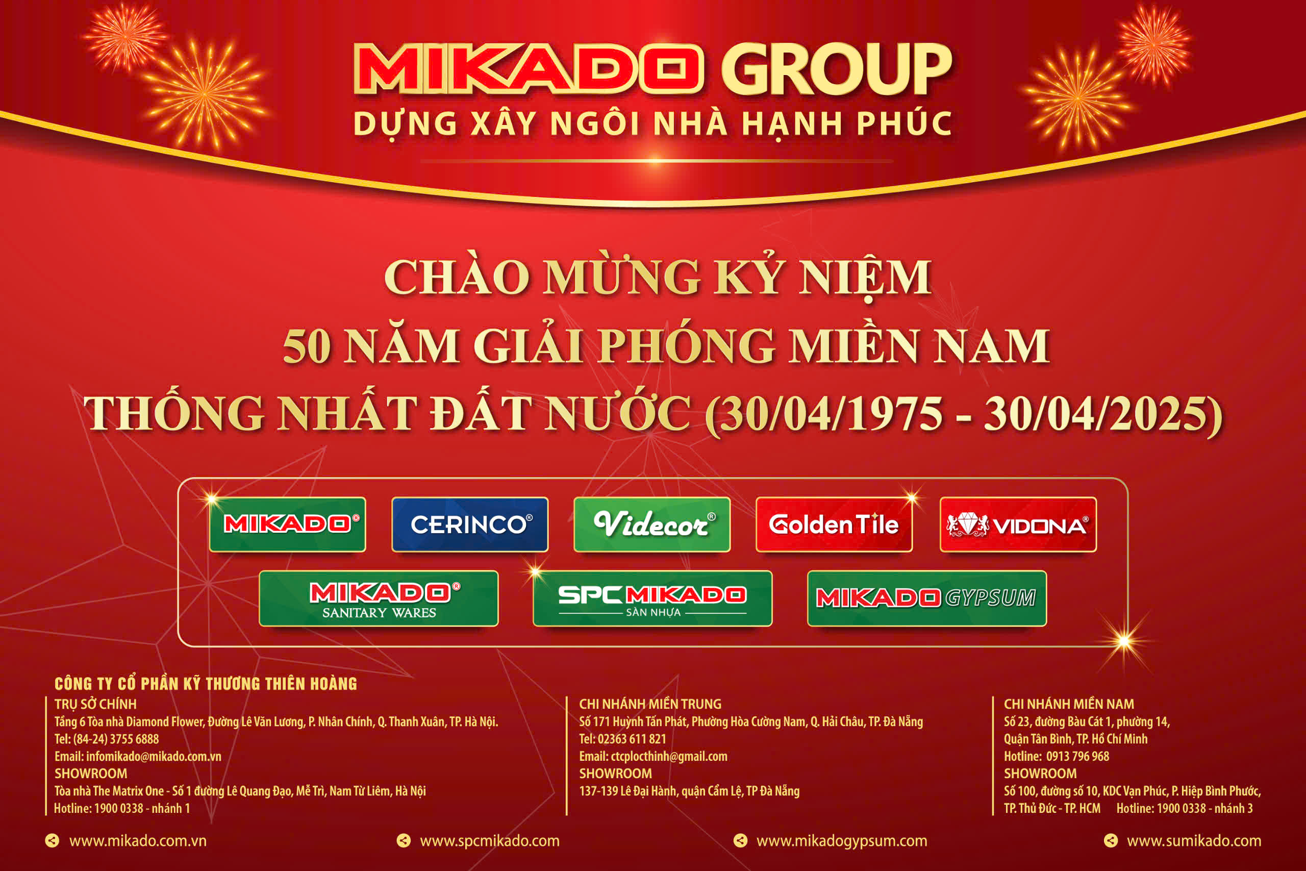 KỶ NIỆM 50 NĂM NGÀY GIẢI PHÓNG MIỀN NAM, THỐNG NHẤT ĐẤT NƯỚC (30/4/1975 – 30/4/2025)